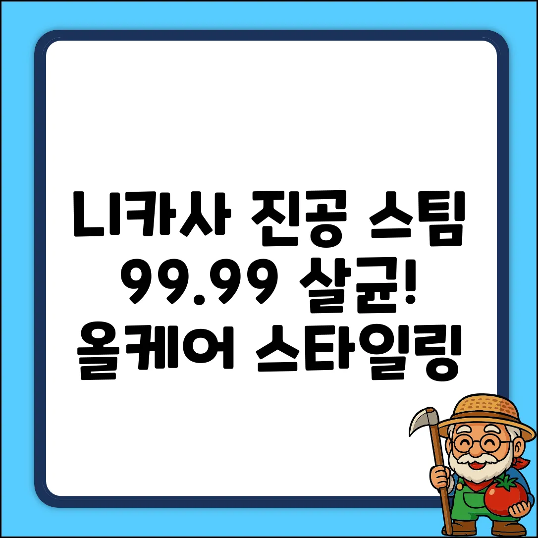 [TV홈쇼핑동일상품] 니카사 진공흡착 스팀다리미 핸디형 가정용 올케어 의류 진공흡입 스타일링 살균99.99% 습기제거, HN0270S 추천 리뷰