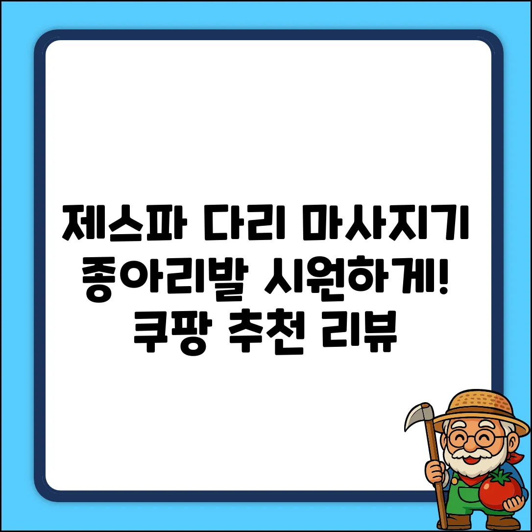 제스파 레그 더 비트 다리 종아리 발 마사지기 ZP2543BK, 레그 더 프라임 추천 리뷰