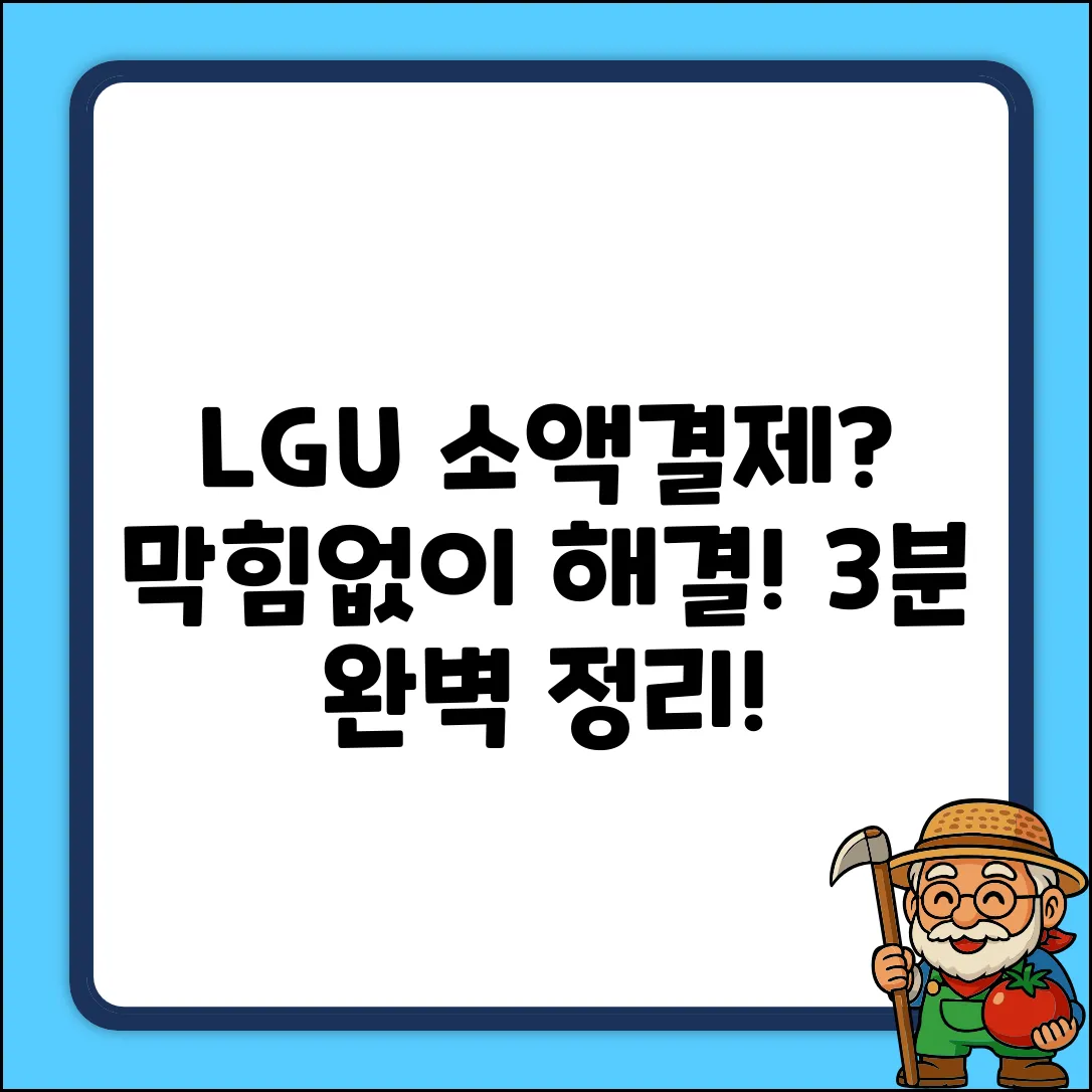 LGU+ 소액결제 질문? 누구나 쉽게 해결!