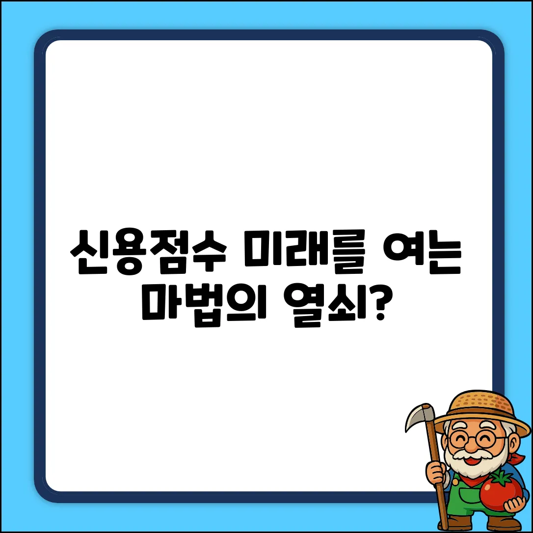 개인신용평점이란, 미래를 예측하는 열쇠일까요?