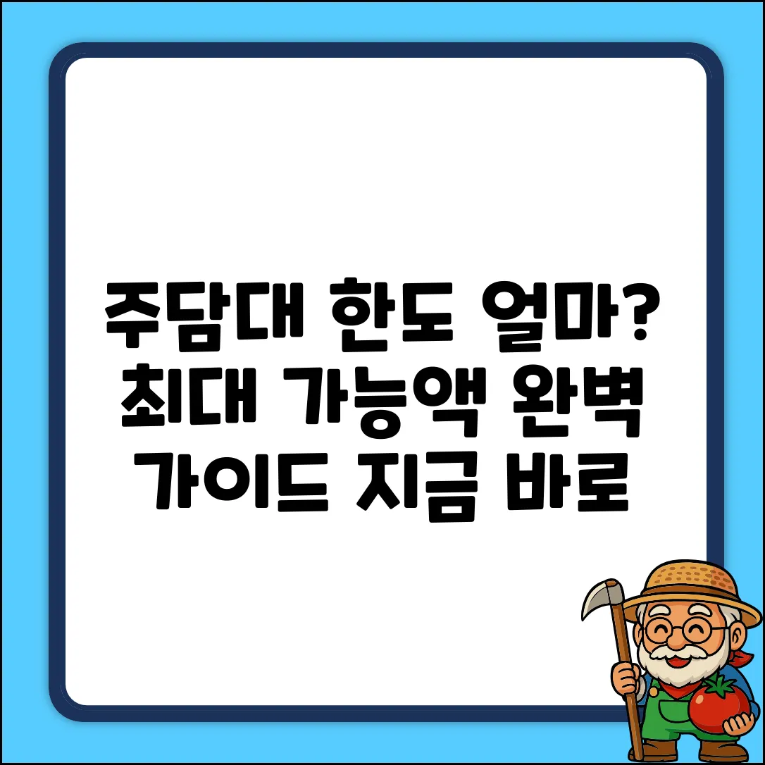 주택담보대출, 어디까지? 완벽 예상 가이드