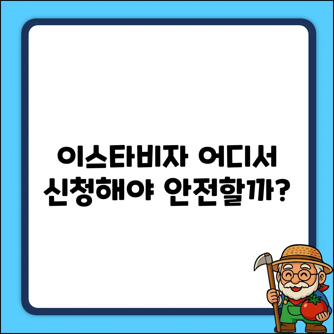 이스타비자 신청, 어디서 해야 안전할까?