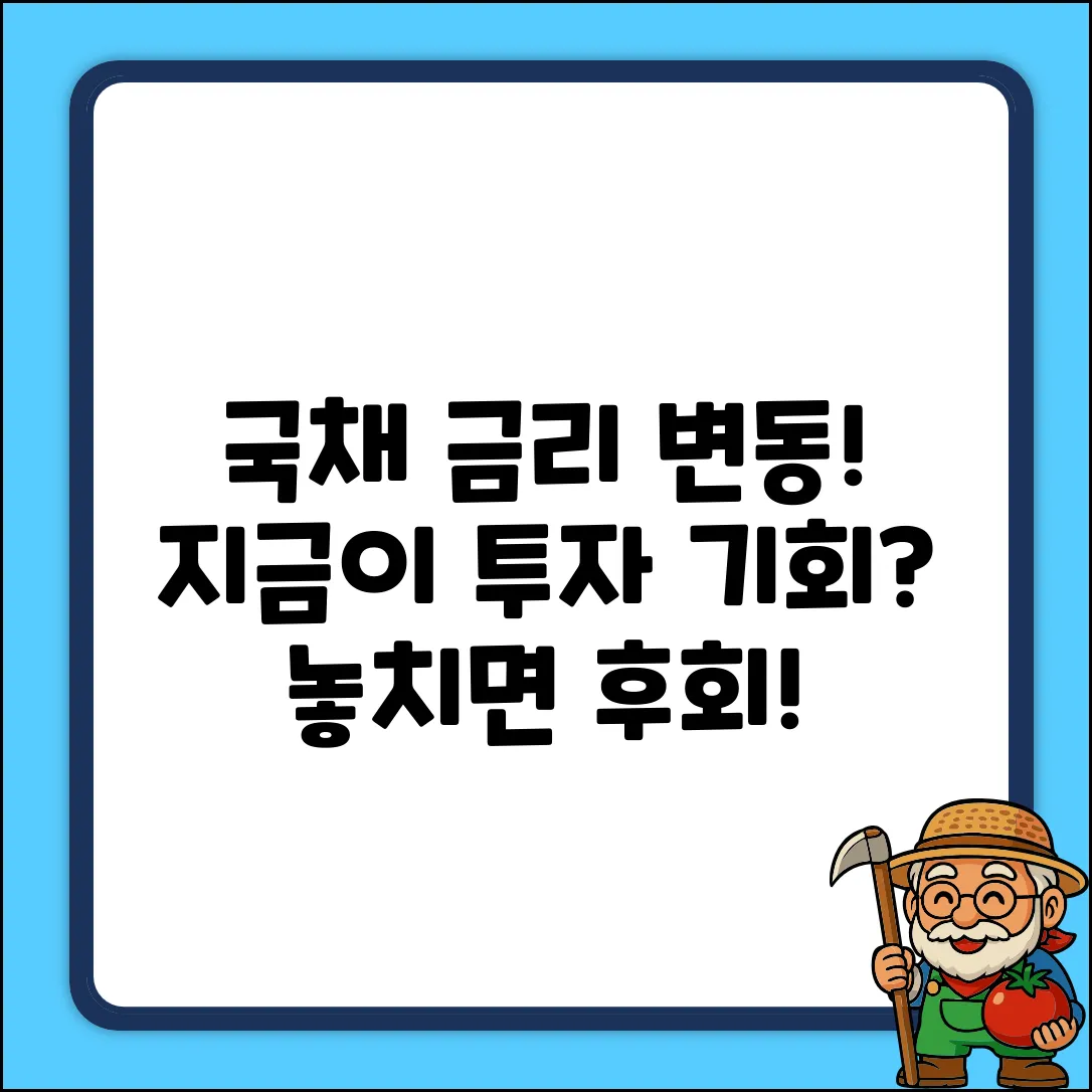 국채금리 변동, 투자 기회일까요?