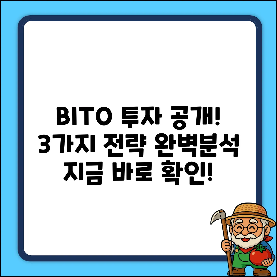 BITO 주가, 3가지 투자 전략 완벽 분석